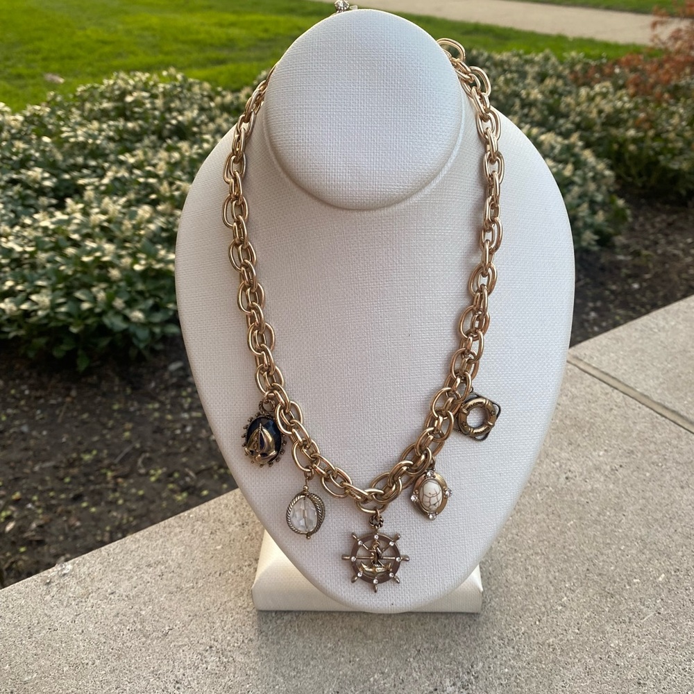Vintage Sailor Necklace Statement Piece